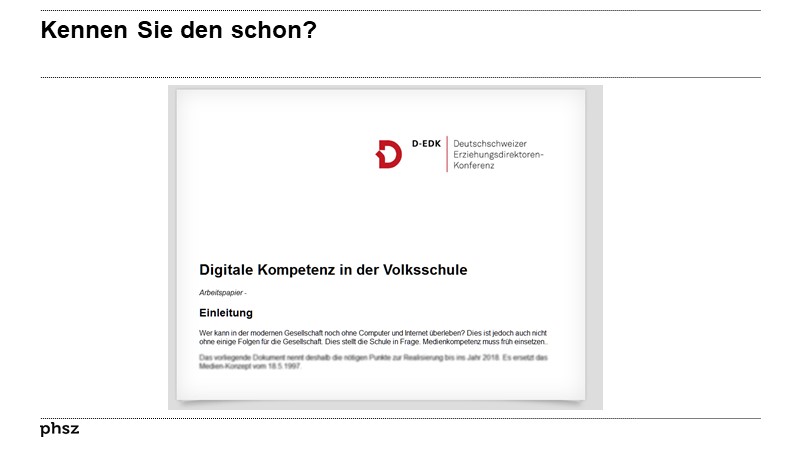 Kennen Sie den schon?