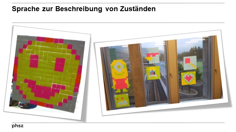 Sprache zur Beschreibung von Zuständen