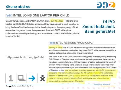 Ökonomisches: Intel
