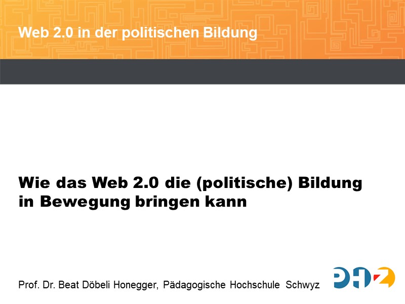 Vorgegebenes Thema - und ich habe keine Ahnung