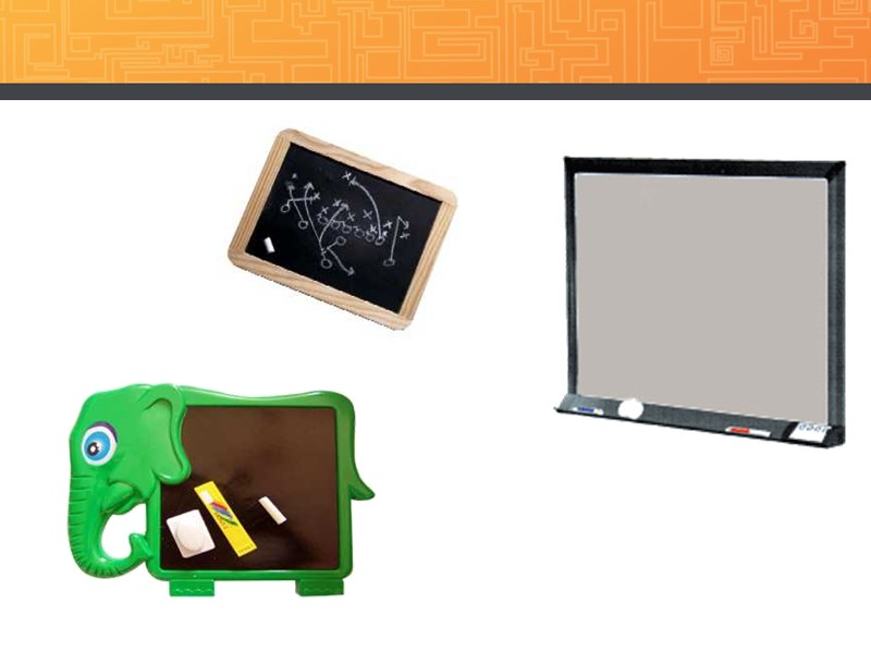 Es gibt verschiedene Wandtafel…