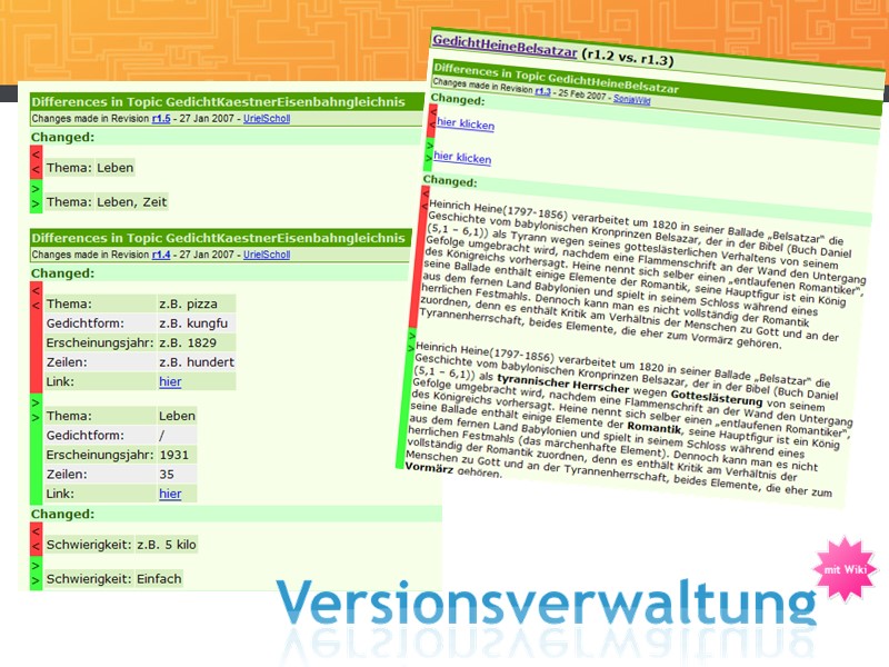 Versionsverwaltung II