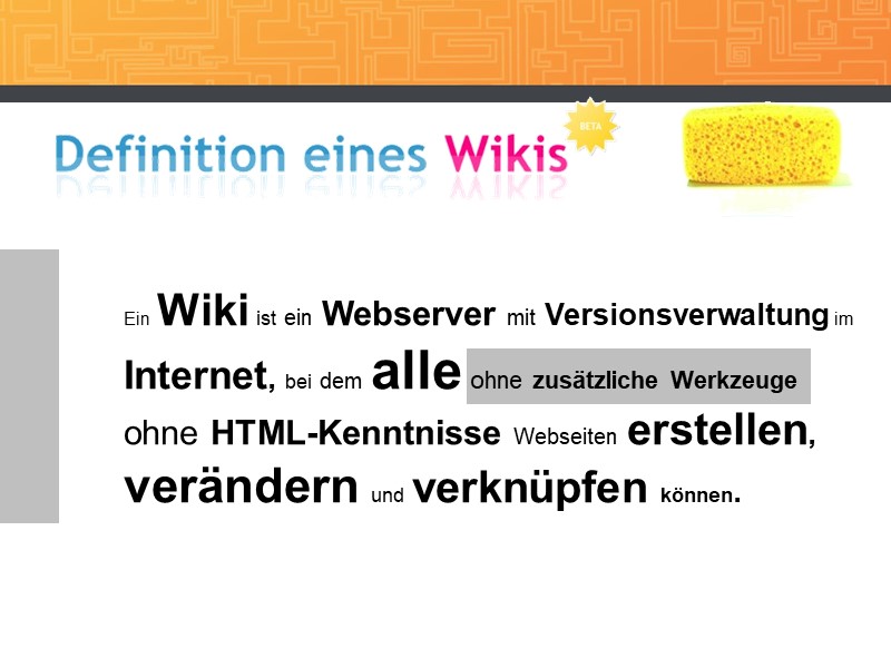 Ohne zusätzliche HTML-Kenntnisse