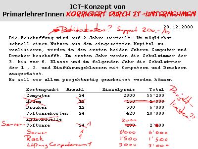 ICT-Konzept überarbeitet durch IT-Firma