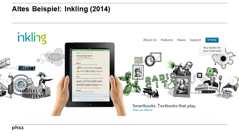 Altes Beispiel: Inkling (2014)