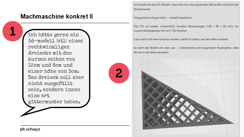 Machmaschine konkret II