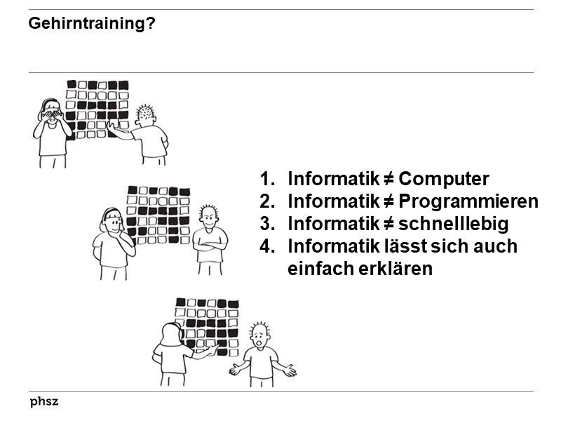 Computer science unplugged