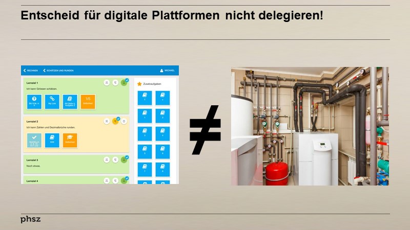 Entscheid für digitale Plattformen nicht delegieren! 