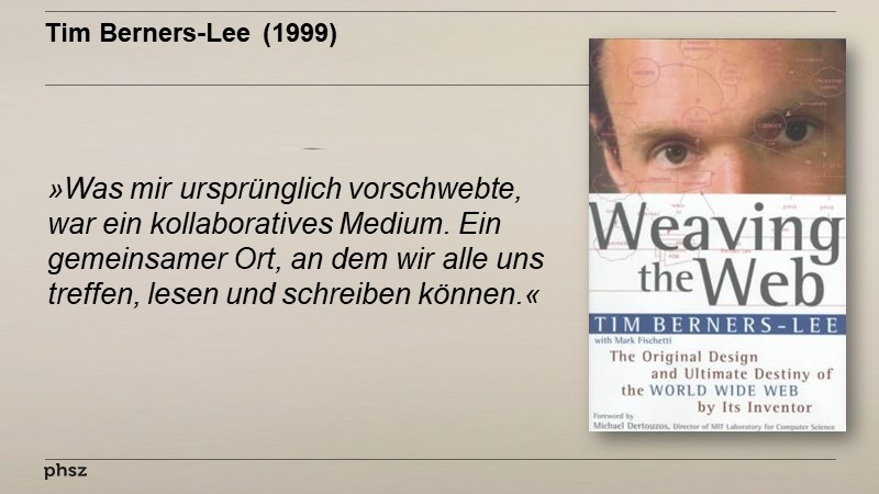 Tim Berners-Lee (1999)