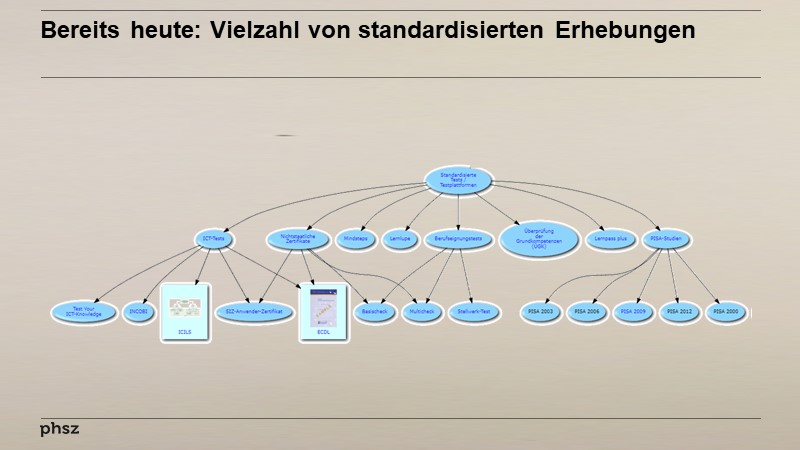 Bereits heute: Vielzahl von standardisierten Erhebungen