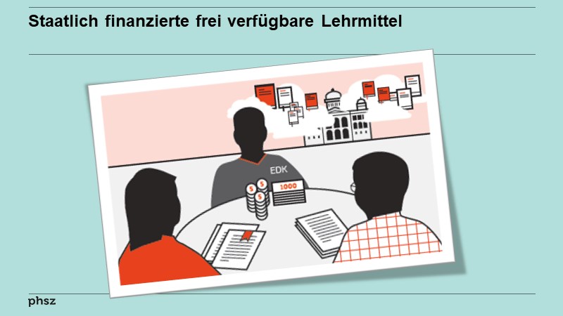 Staatlich finanzierte frei verfügbare Lehrmittel