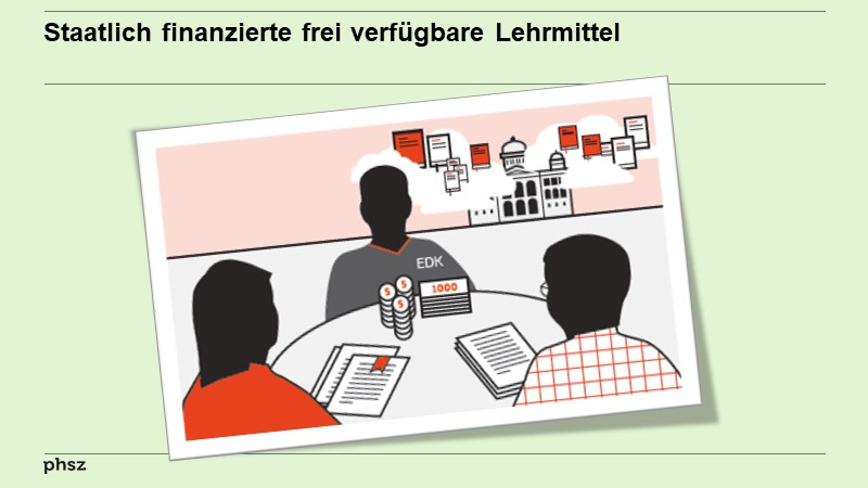 Staatlich finanzierte frei verfügbare Lehrmittel