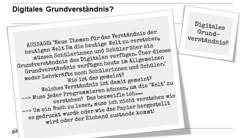 Digitales Grundverständnis?