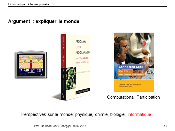 Argument : expliquer le monde