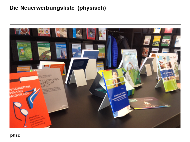 Traditionell: Die Mediothek