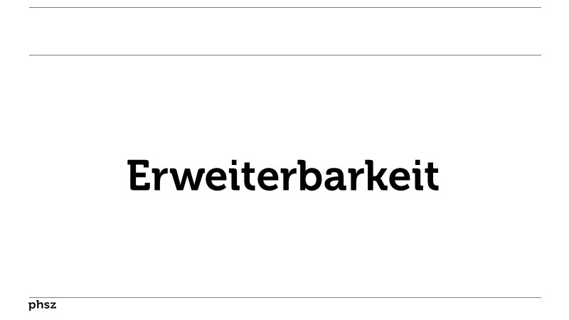 Erweiterbarkeit
