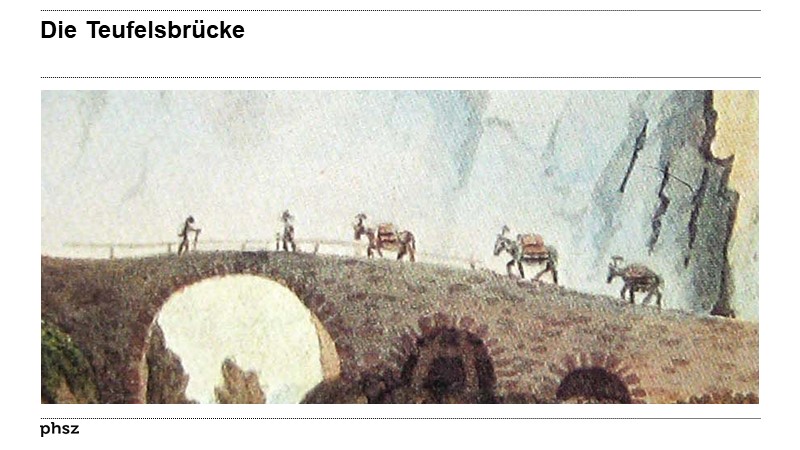 Die Teufelsbrücke