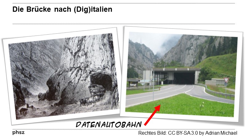 Die Brücke nach (Dig)italien