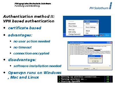 Authentisierung per VPN