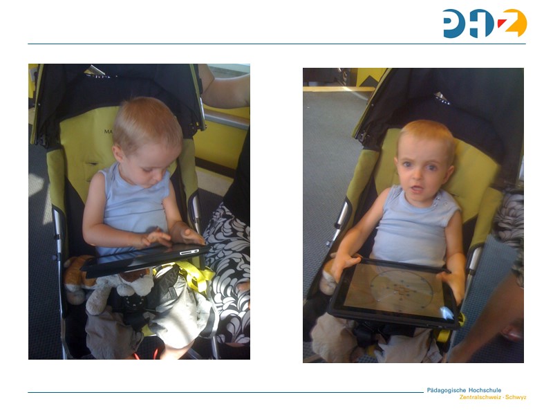 iPads bei Dreijährigen