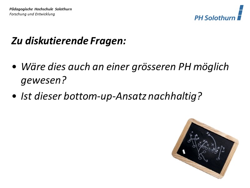 Zu diskutierende Fragen