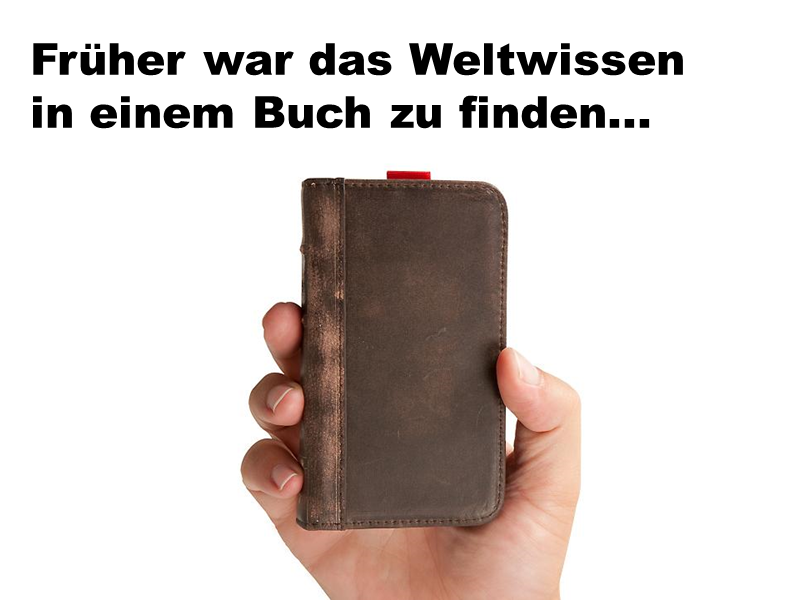 Früher war das Weltwissen in einem Buch zu finden...