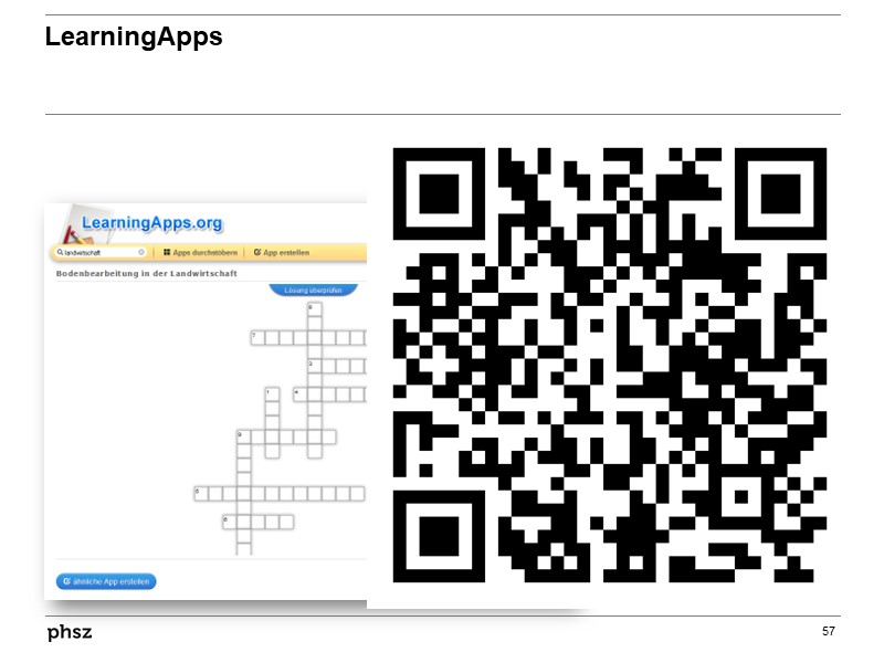 Konkreter Vorschlag II: Learning Apps