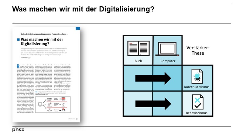 Was machen wir mit der Digitalisierung?