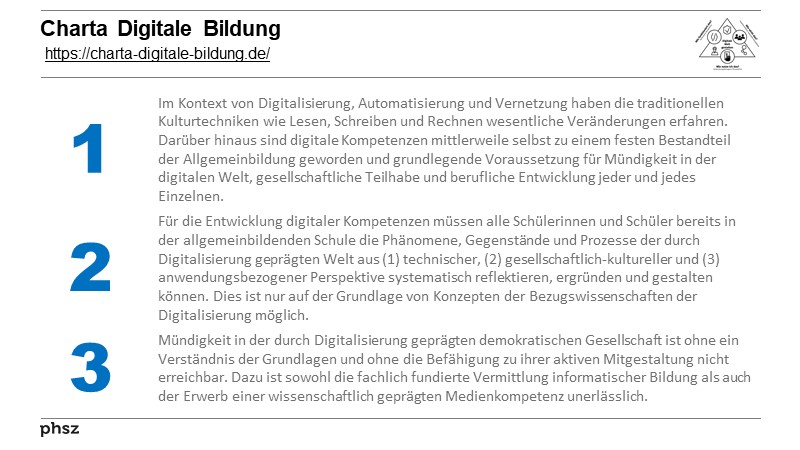 Charta Digitale Bildung