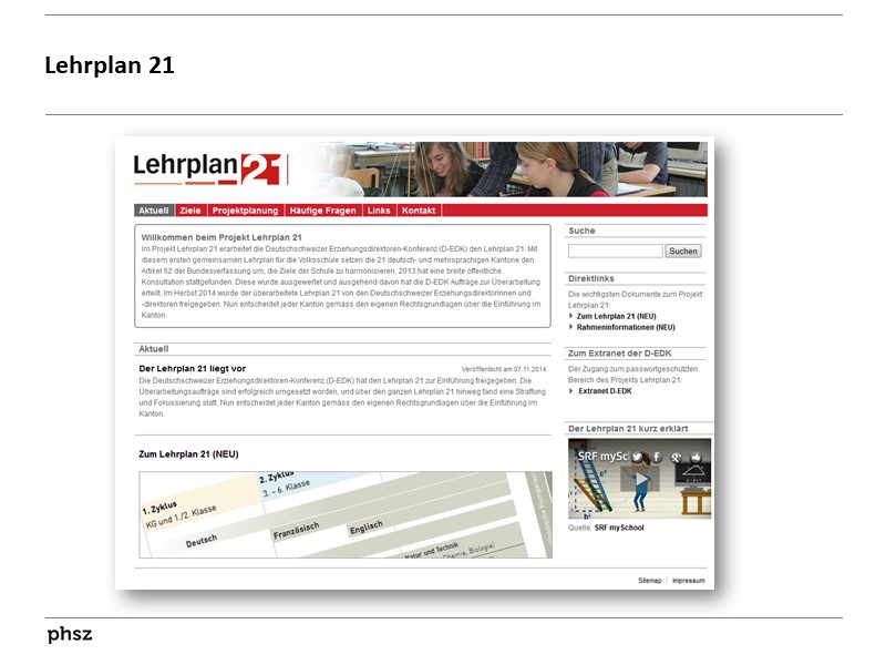 Lehrplan 21