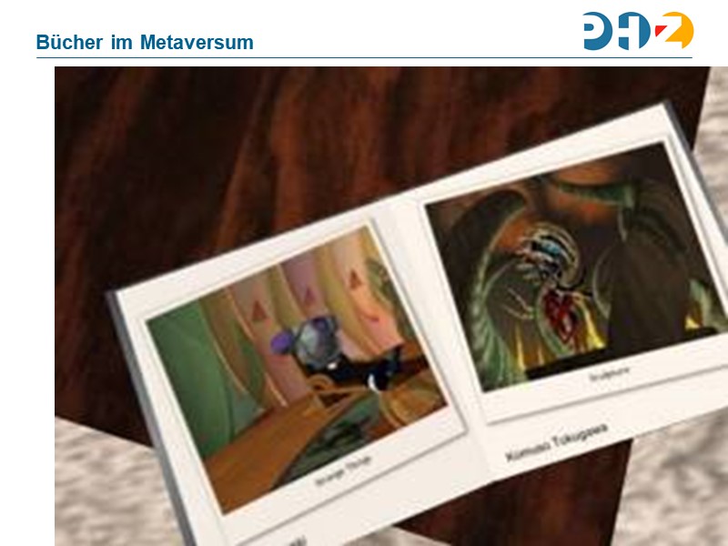 Bücher im Metaversum
