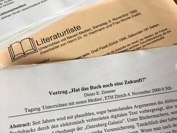 Hat das Buch noch eine Zukunft?