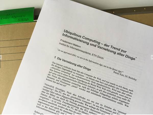 Internet der Dinge – ein alter Hut!