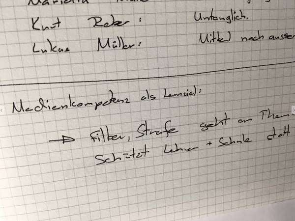 Medienkompetenz al Lernziel