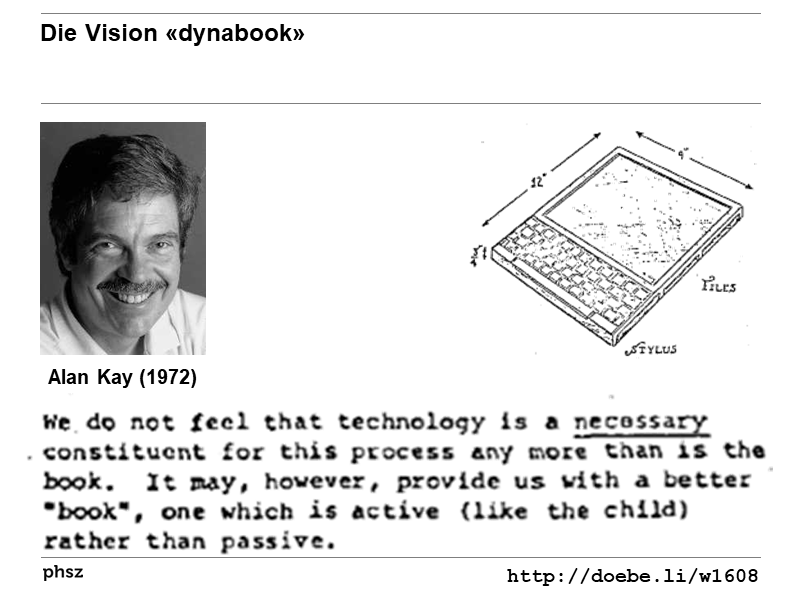 Die Vision «dynabook»