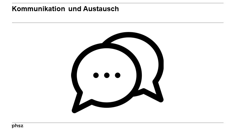 Kommunikation und Austausch