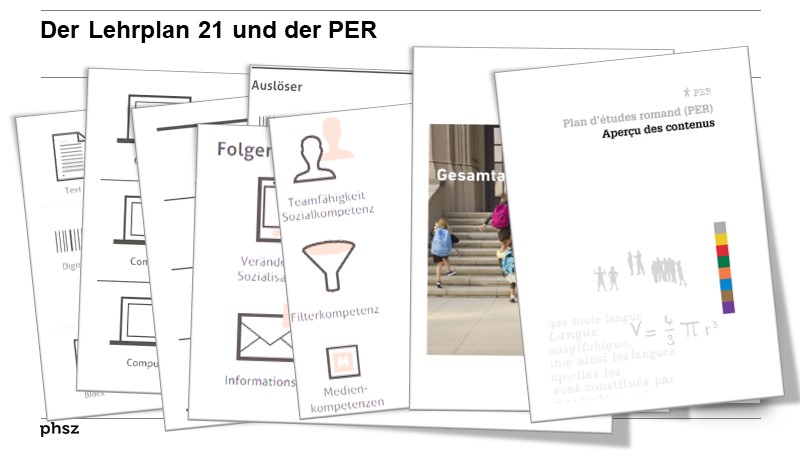 Digitale und nicht digitale Kompetenzen: der Lehrplan 21