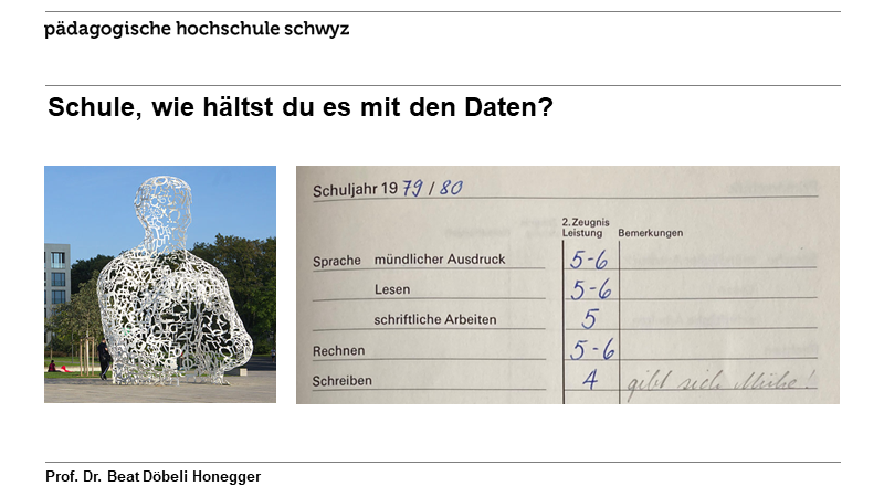 Schule, wie hältst du es mit den Daten?