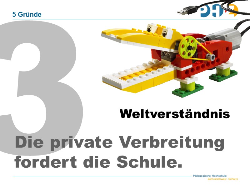 3. Die private Verbreitung fordert die Schule